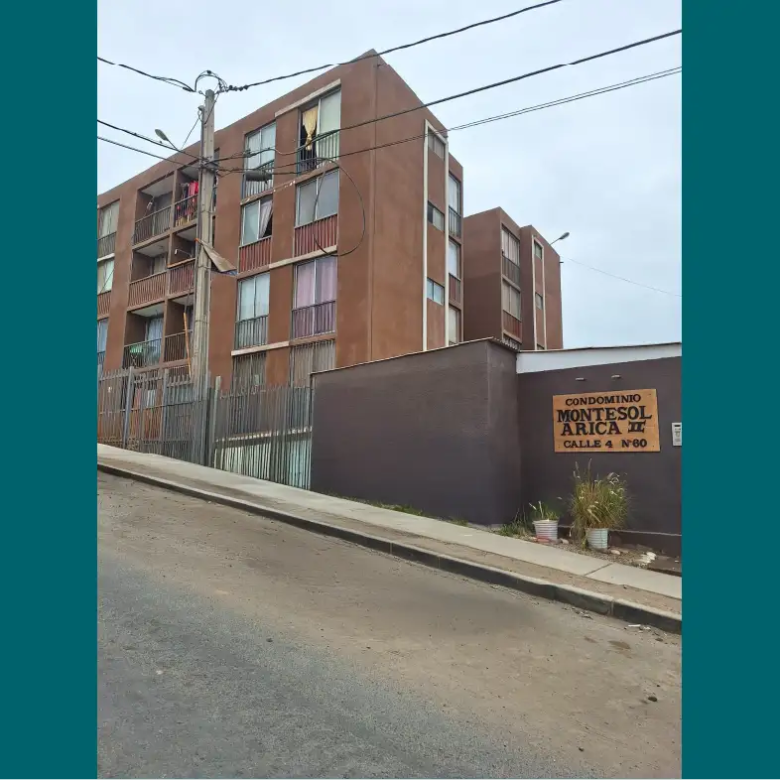 Departamento en venta, Condominio Montesol, Arica